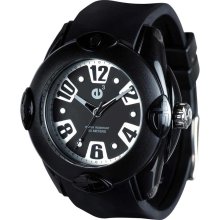 Tendence 2013016 Women's Rainbow Black Rubber Strap Polycarbonate Plas