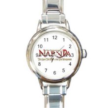 The Chronicle Of Narnia 16 Starter Italian Charm Links Round Watch 01