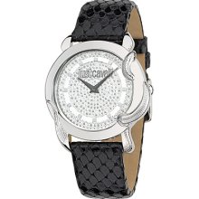 Time Just Cavalli Eden Two Hands Silver