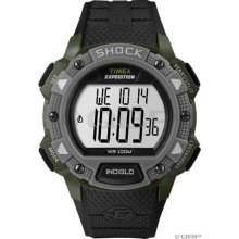 Timex Expedition Shock-Resistant CAT Sport Watch: Full Size; Green