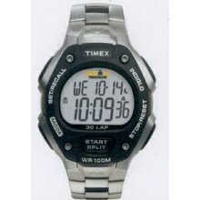 Timex Ironman Stainless Steel Traditional 30 Lap Full-size Watch