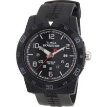 Timex Mens T49831 Expedition Rugged Analog Black Resin Strap Watch Wristwatch Ne