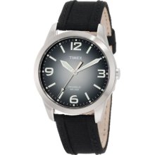 Timex Weekender Black Dial Nylon Strap Mens Watch TXT2N630