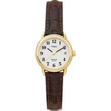 Timex Women's Leather Croco Strap Watch