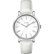 Timex Women's Originals with White Classic Round Dial and White