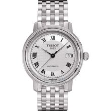 Tissot Men's Bridgeport Swiss Automatic Silver-tone Dial Stainless Steel Bracelet Watch