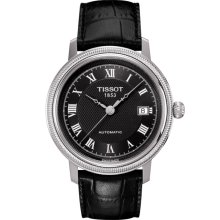 Tissot Men's T-Classic Black Dial Watch T045.407.16.053.00