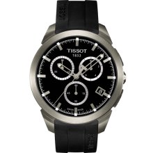 Tissot Men's Titanium Black Dial Watch T069.417.47.051.00