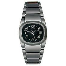 Tissot T-Moments Small PVD Bracelet Black Dial Women's Watch #T009.110.11.057.01
