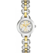 Tissot Women's 'Grain de Folie' Two-tone Stainless Steel Watch (T01218532)