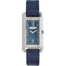 Tommy Bahama Leather Authentic Blue Lapis Stone Dial Women's Watch #TB2122
