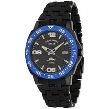 Tommy Bahama Relax Reef Guard Watch With Blue Accents Men's - Black