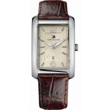 Tommy Hilfiger Leather Mens Watch 1710286