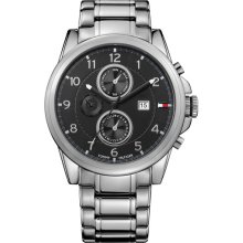 Tommy Hilfiger Multi Eye Bracelet Watch Black/ Silver