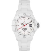 Toy Watch FL01WH White Dial White Band Womens Watch