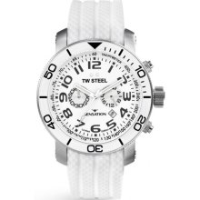 TW Steel Grandeur Chronograph White Dial Mens Watch TW834