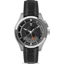 TX 400 Series Perpetual Weekly Calendar Black Dial T3C292