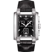 TXL Men's Black Chrono Trend Watch T0617171605100
