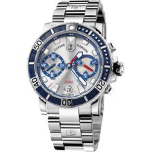 Ulysse Nardin Maxi Marine Diver Chronograph Mens Watch 8003-102-7/91