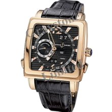 Ulysse Nardin Quadrato Dual Time Perpetual Rose Gold 326-90-92