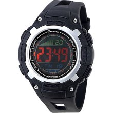 Unisex Multi-Functional Chronograph PU Digital Automatic Wrist Watch