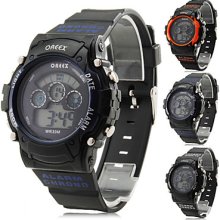 Unisex's Multi-Functional Digital Sports Wrist Automatic Watch (Assorted Colors)