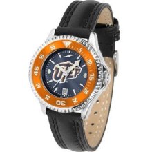 UTEP Miners Ladies Leather Wristwatch