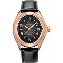 Versace Men's 20A380D009 S009 V-Master Swiss Automatic Rose Gold Plate