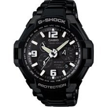 Very Latest Bnib Casio G-shock Solar Gravity Defier Aviator Watch-g-1400d-1adr