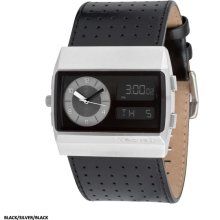 Vestal Monte Carlo Watch - Black/Silver/Black MCW025