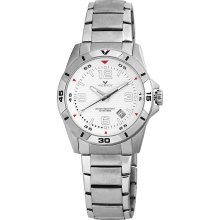 Viceroy Spain Men's 'Visept11' Brushed Stainless Steel Watch