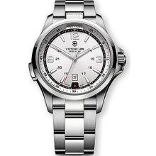 Victorinox 241571 Watch Night Vision Mens - Silver Dial