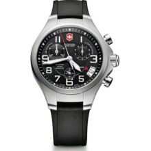 Victorinox Base Camp Chronograph Swiss Army Watch Mens 2013 , Black, 40 Mm