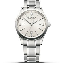 Victorinox Swiss Army Silver Alliance Watch, 40mm