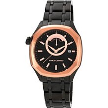 Vince Camuto Men's Black Casual Watch Men's