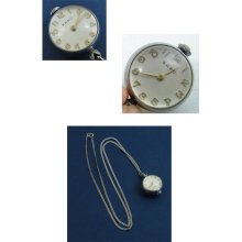 Vintage Ernest Borel Bubble Watch Pendant
