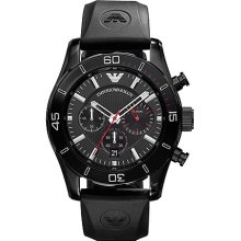 Watch Emporio Armani Leo Ar5948 MenÂ´s Black