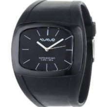 Wave Gear Mens WG-DR-BK Black Drift Colorful Silicone Black Sports