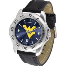 West Virginia Mountaineers WVU NCAA Mens Sport Anochrome Watch ...