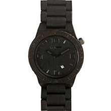 Wewood Wooden Watch - Voyage Black Wood Wristwatch Timepiece Unique Eco Gift