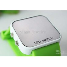 Wholesale -brand New Fashion Watch Lover Watches Silicone Digital Wa