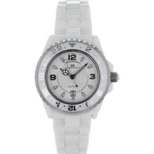 Women Oceanaut CN1C2604 Ceramic Case and Bracelet White Dial Date