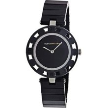 Women's Bcbg Max Azria Bg8252 Vintage Stainless Steel Blk Dial Watch (orig=$215)