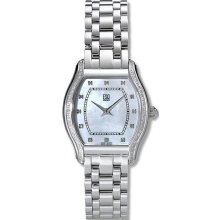 Women's Simone with Diamonds White Mother of Pearl