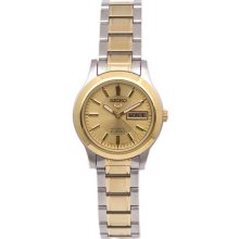 Women's Two Tone Seiko 5 Automatic Dress
