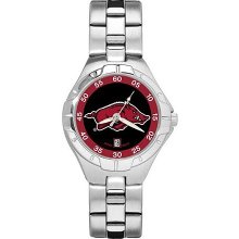 Womens University Of Arkansas Watch - Stainless Steel Pro II Sport