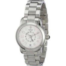 Women's Vivante Stainless Steel Case and Bracelet Silver Tone Dial