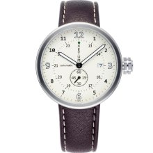 Xetum Swiss automatic watch - Tyndall men's (off-white dial)