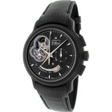 Zenith Chronomaster Open Concept Titanium Mens Watch