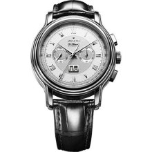 Zenith Men's Grande Date Silver Dial Watch 03.1260.4010-01.c505